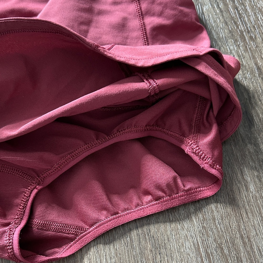 Lululemon Athletica Maroon Athletic Shorts - Picture 5 of 6